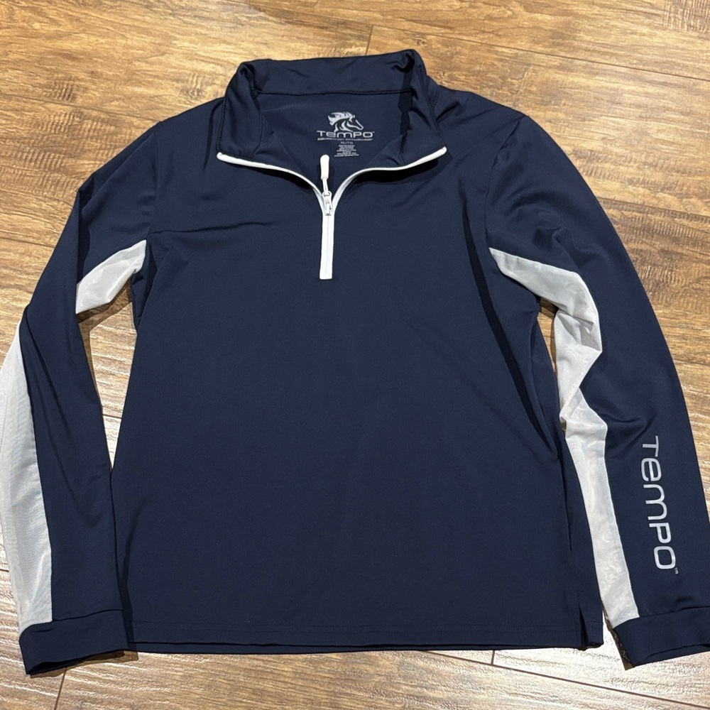 Tempo Equestrian activewear Kids Navy and white Sweater